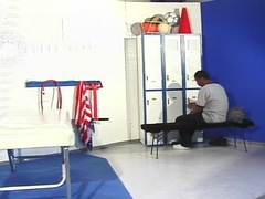 Horny Gay Thugs Fucking in Locker Room