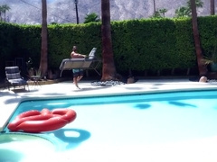 DylanLucas Hot Step daddy Eats Young Ass in The Pool