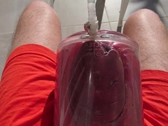 Ample pumping pouch astj tube utter