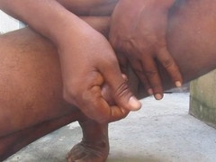 Dripping with oil, Tamilxman gets an intense rubdown