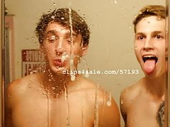 Spit Fetish - Aaron and Logan Spitting Video 1