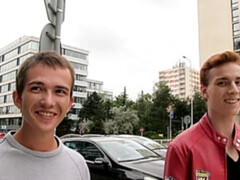 Czech teen twinks fucking around in a hot video