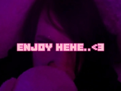 Silly Femboy Plays With Himself And Makes A Milky Mess Heheo(^^)o