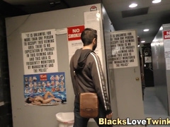 Black Fellow Gets Hand Job