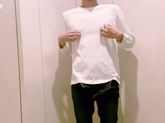 Japanese Big Dick Lotion Hip Shaking Masturbation