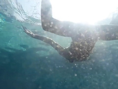 Naked Swimming Under Water Bbc