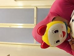 Cum Tribute Love Dorami Chan splashes