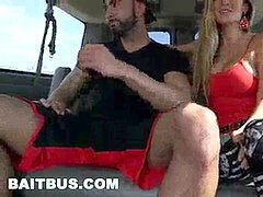 BAIT BUS - Rich Kelly Gets Her grizzly backside plunged With Rikk York's Latino Cock