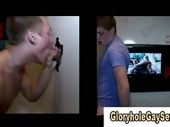 Straight dude lured to gay gloryhole