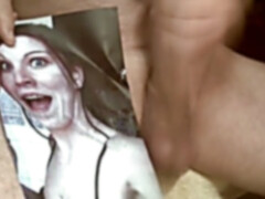 Tribute for pornexpert1 - big explosion of nut-juice in her mouth