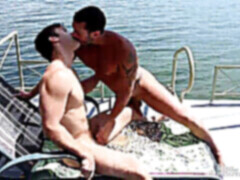 Couple blowjob, oral job, outdoor cock