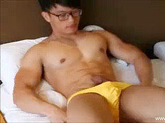 Muscle college student