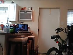 Home alone hot male masturbating to cumshot