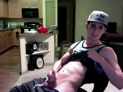 Jerking His Cock In His Apartment 9