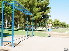 Jogger Leads Stranger Home To Taste and Fuck His Hard Dick
