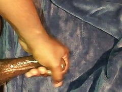 Mr Dark Espresso release some nut out his hook. Cum get some