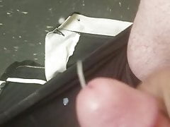 Caught   straight brother in law jacking off