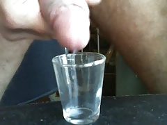cum in shot glass
