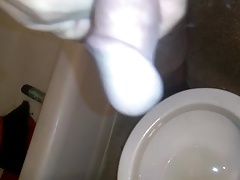 Airpumped cock and piss