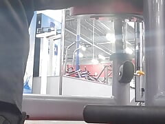 In the gym
