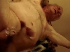 giving grandpa a helping hand. 5