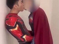 Asian Spiderman Loves Superman