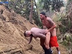 Morgan Thicke & Chris Damned outdoor BB