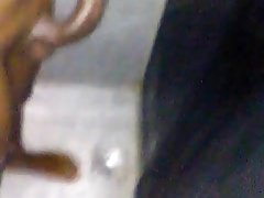 In the bathroom, who wants to come with me?
