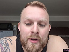 POINT OF VIEW: View into your gay-for-pay roomie's eyes as he tears up you