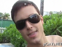 Experience the ultimate deepthroat with a hot and experienced dude