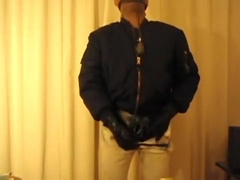 masked rubbered skinhead