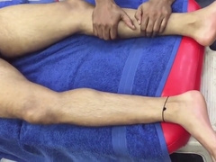 Hot Young lndian Man Body Massage