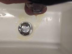 Sink pisser locked in HT nub cage on cruise ship