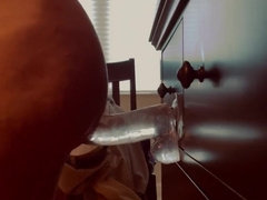 Nailing a ten Inch Fake Penis in my Culo