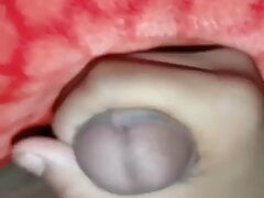 Desi Men Handjob On The Bed And Cumshot