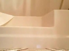 Large flask anal insertion