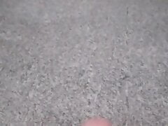 I CUM ON THE CARPET AND THIS TIME SHE WILL GET ANGRY
