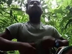 The jungle is when I get sexually aroused and wank with my arms.