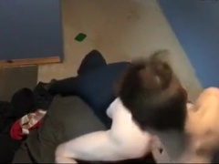 teen 18+ nerd bangs his friend