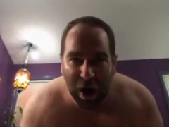 Straight Bear Playing Alone