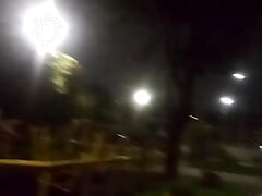 Wank flesh jack in park
