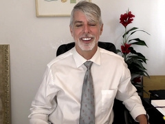 Psychiatrist Richard Lennox Teaches Virgin To Cum In Office Session