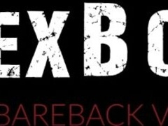 Muscle studs Brogan Reed and Justin relentlessly fuck in the kitchen