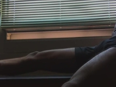 BBC Stud jacks off and cums in first video