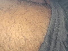 Big Black Cock cherry pawing prick till it spews with a big fountain