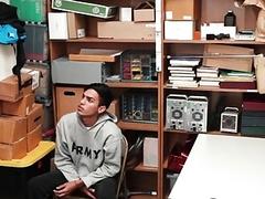 Thieving latino teenager