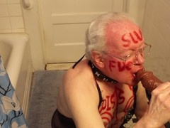 Stud swallowing massive cock, homosexual anal intercourse, gay semen ingestion