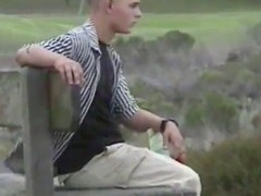 Skater dude from Southern California enjoys some alone time