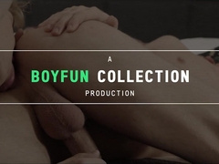 Gigantic sporty lad meatpipe needs ease & his sleek mate is more than capable!