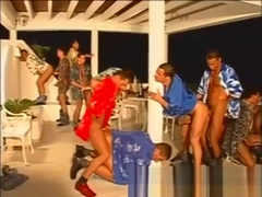 Hot Muscle Group Sex Party